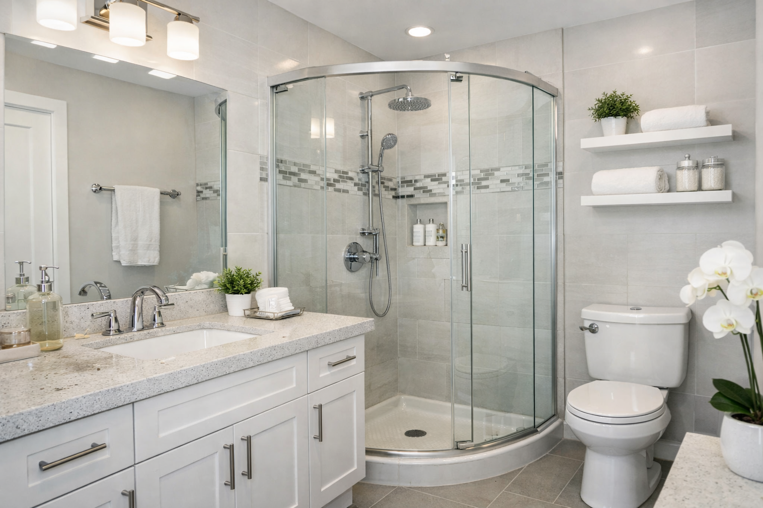 Clean Bathroom