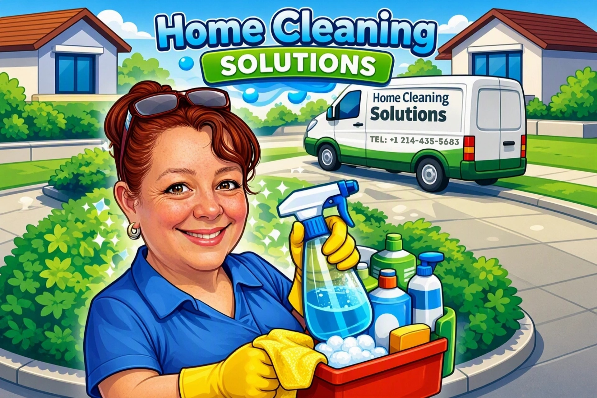 Home Cleaning Solutions professional cleaning team